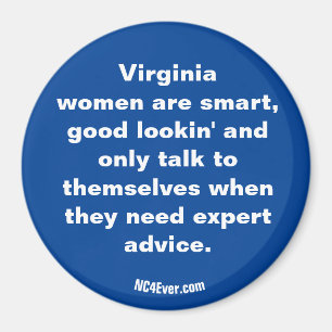 Imán Las mujeres de Virginia son...