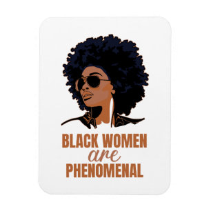 Imán Las mujeres negras son fenomenales
