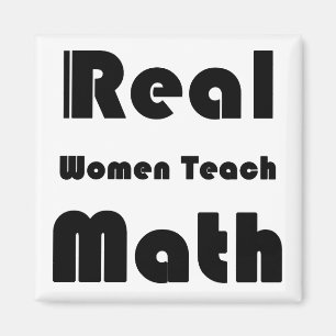 Imán Las mujeres reales enseñan a matemáticas