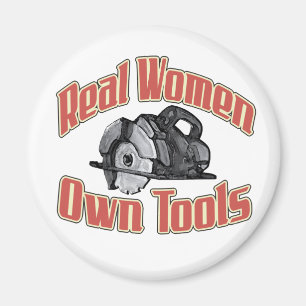 Imán Las mujeres reales poseen las herramientas