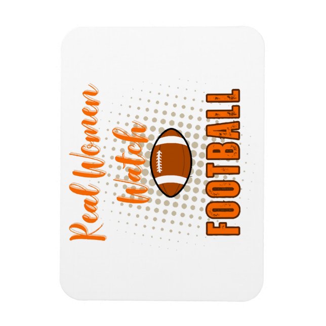 Imán Las mujeres reales ven el fútbol - Citas divertida (Vertical)