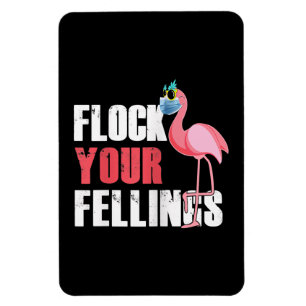 Imán Las mujeres se enredan sus sentimientos Flamingo d