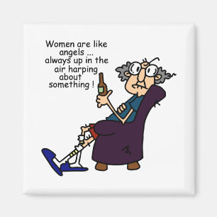 Imán Las Mujeres Son Como Los Ángeles