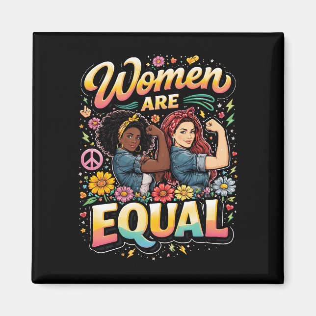 Imán Las Mujeres Son Iguales (Frente)