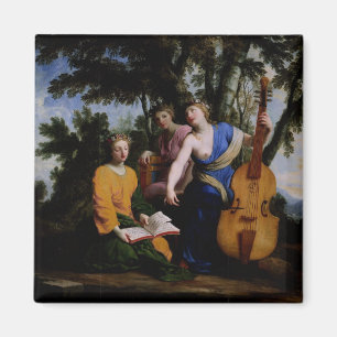 Imán Las musas Melpomene, Erato y Polymnia, 1652-55
