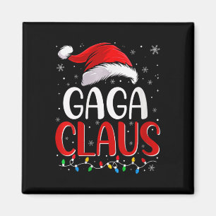 Imán Las Navidades de Gaga Claus iluminan a la familia