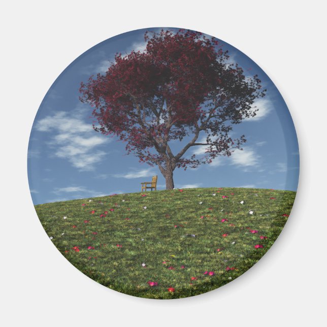 Imán Las Nubes Navegan Por Magnet (Frente)