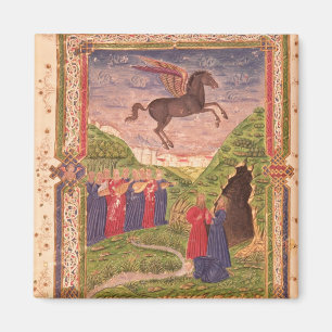 Imán Las nueve máscaras que juegan instrumentos