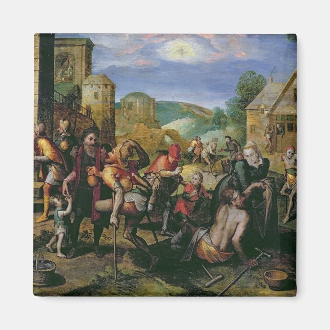 Imán Las obras de la piedad (Frente)