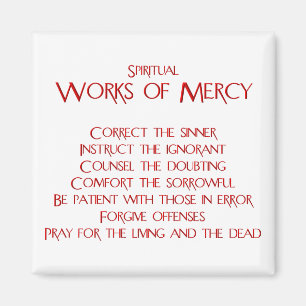 Imán Las obras espirituales de la piedad