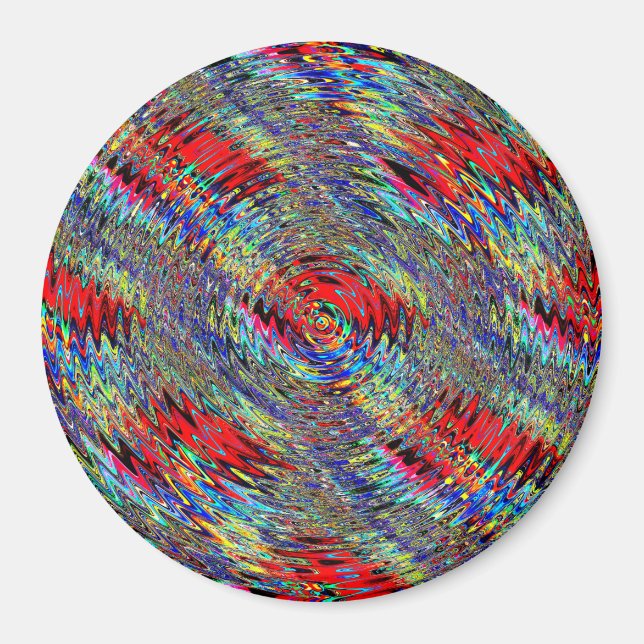 Imán Las olas de agua...... (Frente)