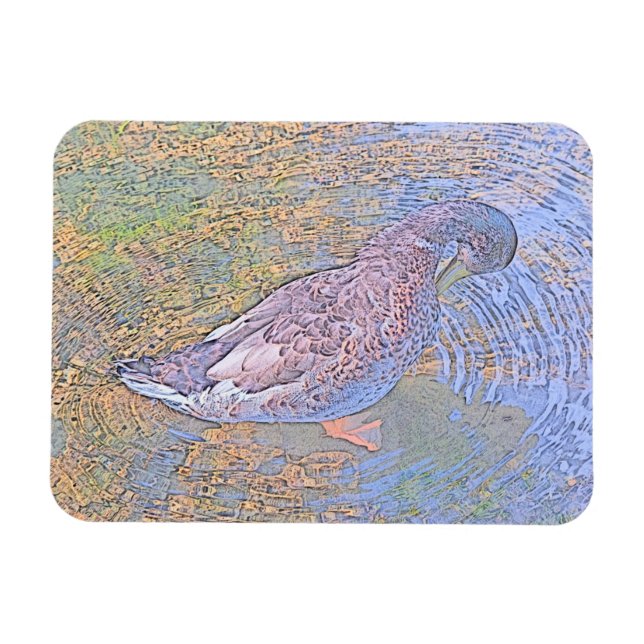 Imán Las ondas (Horizontal)