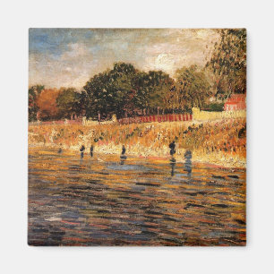 Imán Las orillas del Sena por Vincent van Gogh