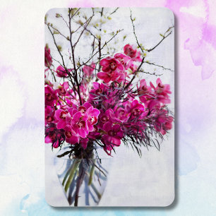 Imán Las orquídeas de tigres morados siguen con vida