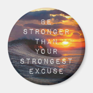 Imán Las palabras de motivación - sea más fuertes que