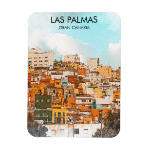 Imán Las Palmas Gran Canaria Vista Ciudad
