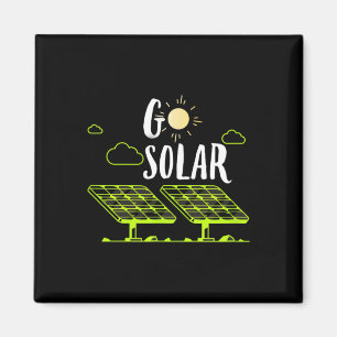 Imán Las paneles solares de energía solar se vuelven so
