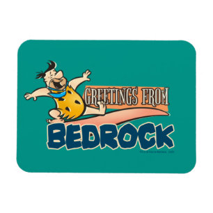 Imán Las piedras angulares Fred - Saludos desde Bedroc