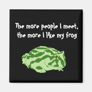 Imán ¿Las Ranas Pacman Mejor Que La Gente?