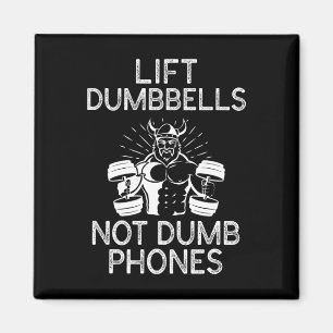Imán Las Reglas Del Gimnasio Levantan Los Dumbombantes,