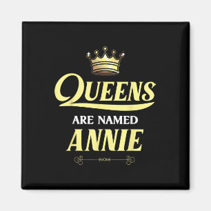 Imán Las Reinas Se Llaman Annie Gift Funny Bir Personal