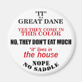 Imán Las respuestas del gran paseo de daneses