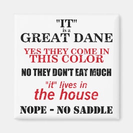 Imán Las respuestas del gran paseo de daneses