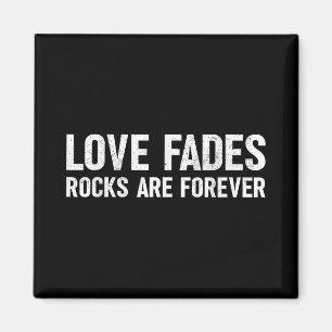 Imán Las Rocas De Amor Fades Son Para Siempre Una Roca