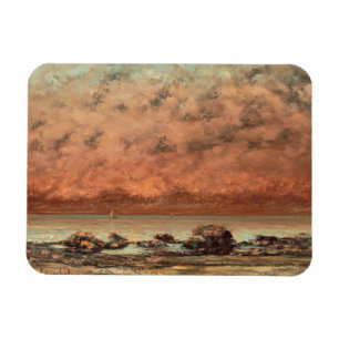 Imán Las rocas del negro en Trouville, 1865 - 66