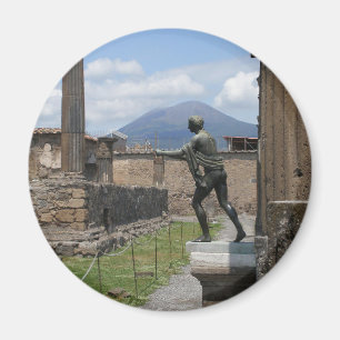 Imán Las ruinas de Pompeya