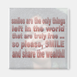 Imán Las Sonrisas son Gratis