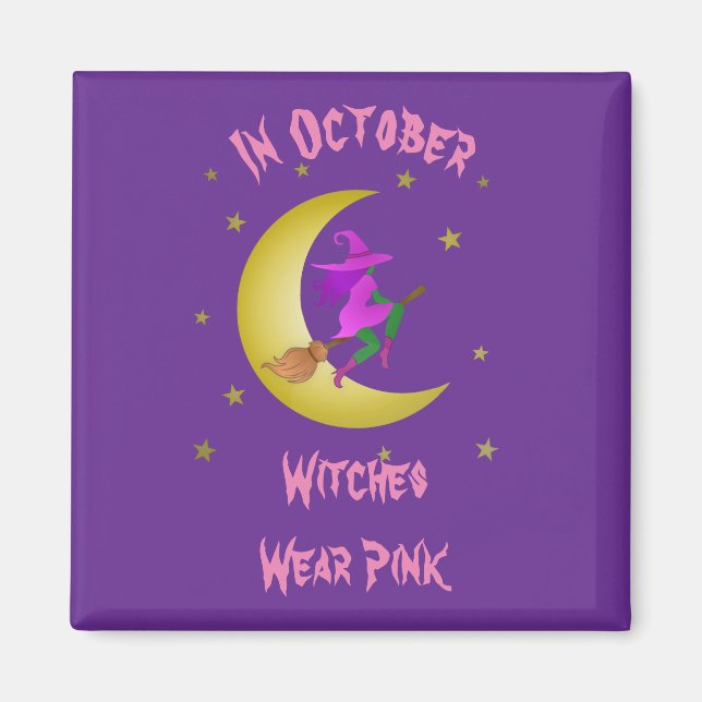 Imán Las Testigos Se Ponen Rosa En Octubre, Thunder_Cov (Frente)