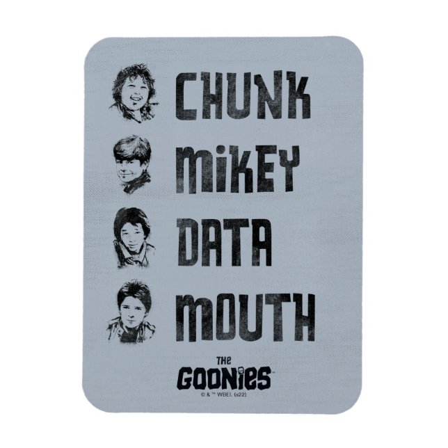 Imán Las tonterías | Chunk, Mikey, Data, Mouth (Vertical)