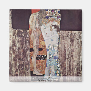 Imán Las tres edades de la mujer de Klimt Gustavo