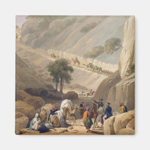 Imán Las tropas que emergen de la parte estrecha del De