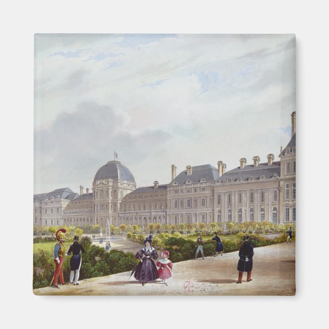 Imán Las Tullerías durante la restauración (Frente)