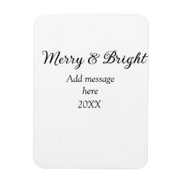 Imán Las vacaciones de los Navidades más brillantes aña