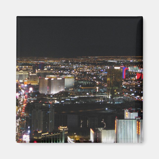 Imán Las Vegas de noche (Frente)