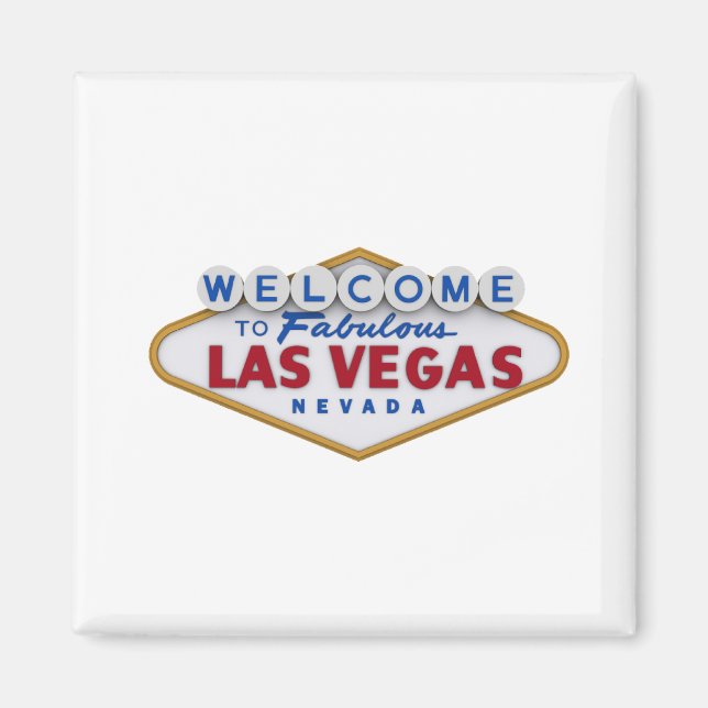 Imán Las Vegas fridge magnet (Frente)