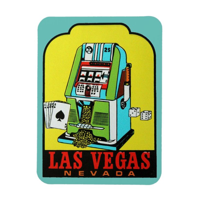 Imán Las Vegas, Nevada Magnet (Vertical)