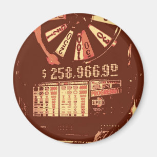 Imán Las Vegas Slots Pop Art