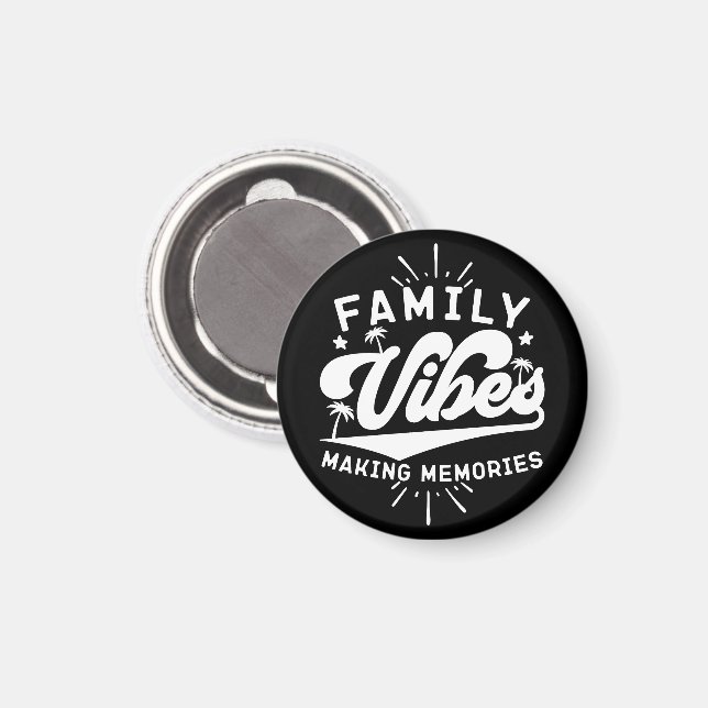 Imán Las vibraciones familiares hacen que los Recuerdos (Anverso/Reverso)