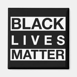 Imán Las vidas negras importan