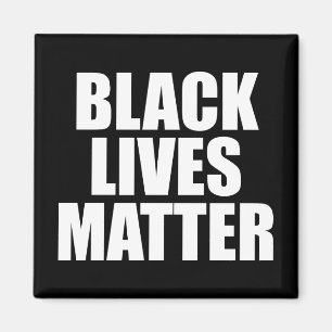 Imán Las vidas negras importan