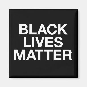 Imán Las vidas negras importan