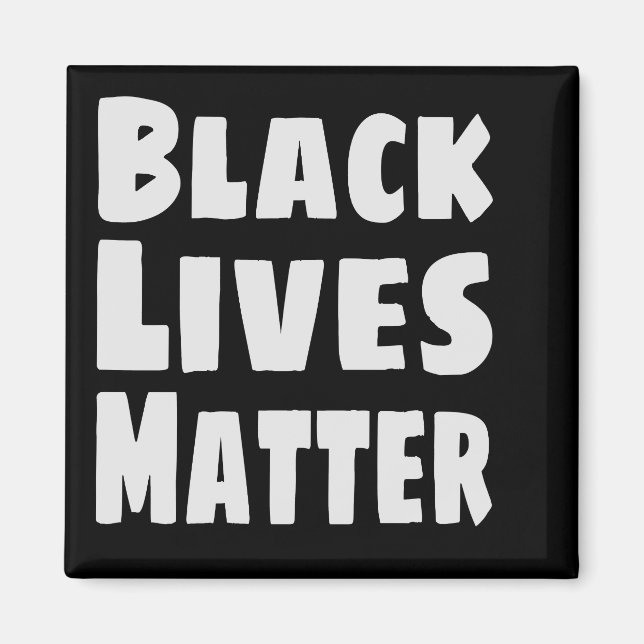 Imán Las vidas negras importan BLM (Frente)