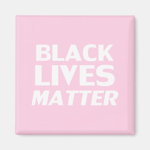 Imán Las vidas negras importan de la tipografía moderna