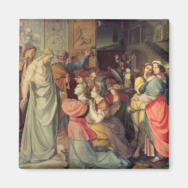 Imán Las vírgenes sabias y tontas (Frente)