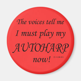 Imán Las voces de autoharp dicen que deben jugar