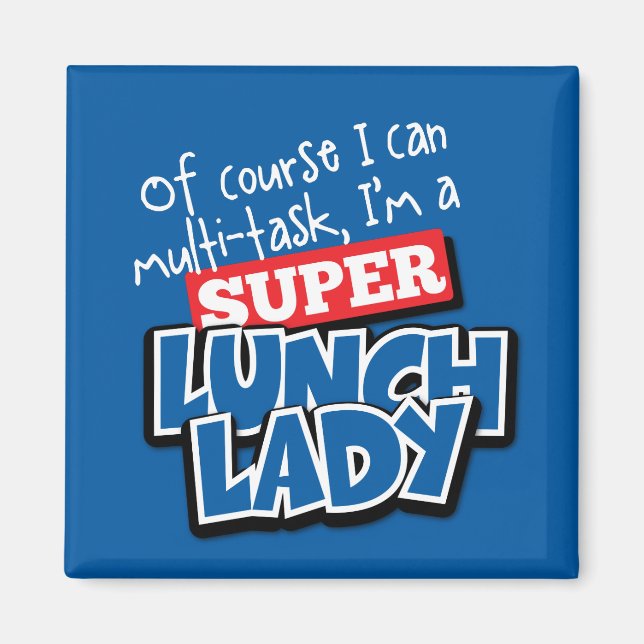 Imán Lástima del almuerzo (Frente)